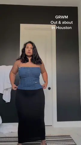 Outfit to be out & about in Houston 🖤 #grwm #OOTD #ootdmidsize #midzisefashion #latinafashion #outfitideas #outfitinspo