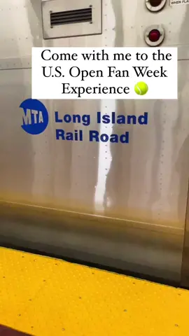 Come with me to the U.S. Open Fan Week Experience 🎾 • • • #USOpen #tennis #tennisoutfit   #nyinfluencer #nycinfluencer #nytiktok #influencer #usopenfanweek #newyorkinfluencer #tennisfan #tennis🎾 #tennismatch #fyp