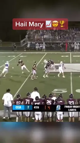 HAIL MARY FOR THE WIN🏆 (Via JackLido) #fyp #topplay #hailmaryfootball #sports #highschoolfootball #highschoolsports #overtime #bigplay #moments 