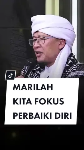 Sahabatku, mari kita fokus perbaiki diri. Jangan risau dengan rezeki, karir, dan perihal dunia lainnya. Karena semua pasti sudah diatur dan disusun oleh Alloh dengan sebaik-baiknya. Tugas kita hanyalah ikhtiar dengan sebaik mungkin dan tingkatkan tawakal kita, serta berusaha untuk memperbaiki dari menjadi lebih baik. #aagym #reelsaa #motivasi #fokus #perbaikan #islam 