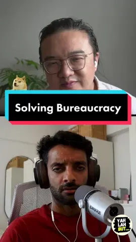 Haresh has the answer for how to overcome bureaucracy 🤦‍♂️ jk 😏From #YLB 325 #singapore #crypto #cryptobros #comedy #podcast #bureaucracy #web3