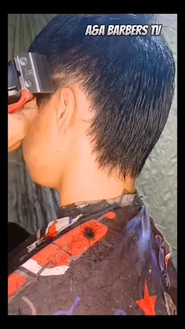 Long back fade hairstyle on #A&Abarbers