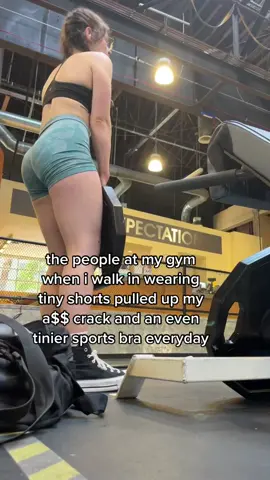 i wear this so i can stare at myself in the mirror not because i want men to look at me #lifting #gym #gymrat #GymTok #weightlifting #weights #glutes