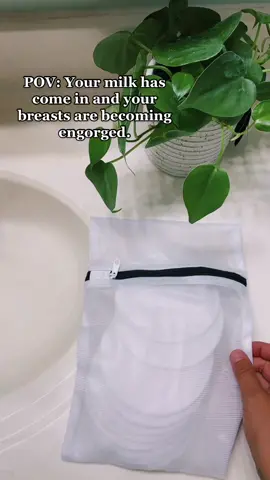 Use washable breast pads to find some relief from engorgement! Just dampen them, chill for about 10 minutes in the freezer, and tuck into your nursing bra. #breastfeeding #nursingmama #newmom #newmama #breastcare #breastfeedingisnatural #breastfeedingtips #breastfeedingmusthaves #breastisbest #milkymama #newmomsupport #breastfedbabyprobs #breastfedbaby #normalizebreastfeeding #breastfeedingawareness #theperiparcel #motherhood #motherhoodlife #momprobs #newmomprobs #newmomproblems #engorgement #engorgementproblems #engorgedbreasts #momlife #momlifebelike #momsofinfants #thirdtrimester #fourthtrimester #4thtrimester #4thtrimesterbodies #4thtrimestercare #fourthtrimestercare #fourthtrimesterbody 