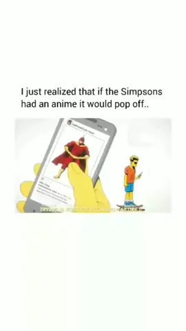 Anime #TheSimpsons would go NUTS!   #Anime #AnimeTikTok #BLERD #Nerd 
