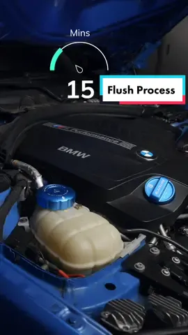 BMW Coolant Purge Process  for electronic water pumps. #bmwsecrets #bmwtips #bmwf22 #bmwdiy