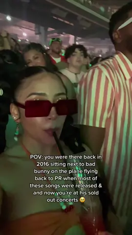 seeing his growth over the past 6 years has been one of the best things to witness 🥹 always so humble since the start 🫶🏼 @badbunny #badbunny #badbunnypr #badbunnyhouston #badbunnyconcert #badbunnyoldsongs #benito #fyp #badbunnytexas #puertorico 