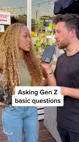 Asking Gen Z The Most Basic Questions #interview #publicinterview 
