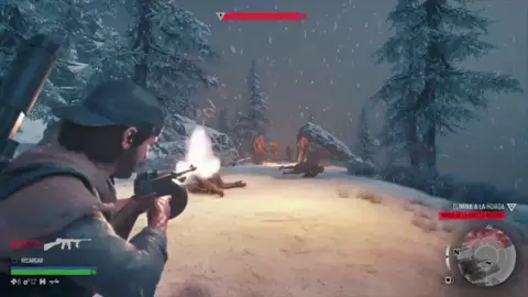 Parte 1/2 horda de zombies en la nieve #daysgone #videogames #zombies #apocalipsis #hordadezombies