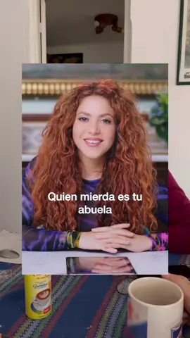 Esta vez le conseguí el saludo de Shakira a ml abuela