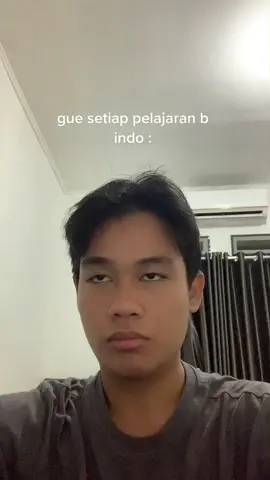 guru b indo ngomongnya pada lembut lembut bgt, gue jadi ngantuk.