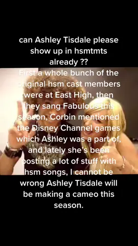 if she shows up i will scream and cry. #fyp #ashleytisdale #sharpayevans #hsmtmts 