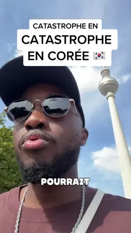 Le plus gros typhon de son histoire. 🇰🇷 #coreedusud #papesan #irl 