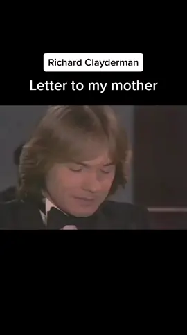 #richardclayderman #lettertomymother #france🇫🇷 #france #video #fyp #foryou #explore #music #tiktok #2022 