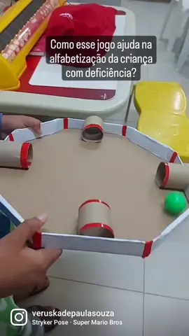 Alunos com deficiência se beneficiam de atividades que envolvam a coordenação visomotora, pois é uma habilidade que utiliza importantes sistemas relacionados ao desenvolvimento neuropsicomotor. Assim, ela envolve a percepção visual  e coordenação olho-mão. A estimulação dessa habilidade irá auxiliar no processo de Alfabetização. 
