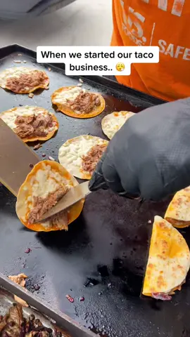 Quitting our jobs and starting our own taco business legit has been the hardest but most rewarding thing we’ve ever done! Follow us on Facebook @Mercys Tacos Mexican/native owned business in #rapidcitysouthdakota ❤️ #birriatacos #foodtiktok #foodies #foodtruck #foodtrucktok