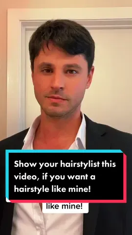 Show your hairstylist this video, if you want a hairstyle like mine! #foryoupage #foryou #hairstyle #mensfashion #hair