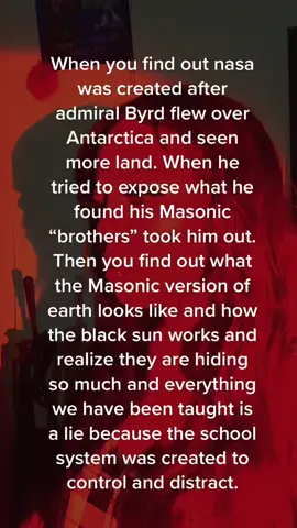 Follow my other account @ey.ezsee #foryoupage #fypシ #admiralbyrd #anarctica #moreland #flatearth #masonic #freemasons #johnrockefeller #blacksun #woketok 
