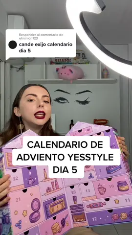 Respuesta a @elminion123 estoy igual de INDIGNADA que ustedes, no se preocupen 😂 #CalendarioDeAdviento Dia 5 @YesStyle 💖💕