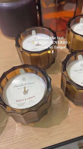 literally smells the same I love it 😍 #foryou #soldejaniero #target #Home #homedecor #sephora #musthave #hearthandhand #targetfinds #targetmusthaves #candle #bumbumcream