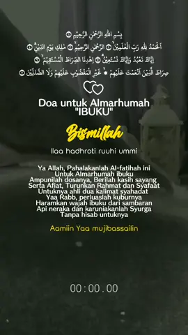 Assalamualaikum? Syurga untuk ibuku dan ibu kalian🤲