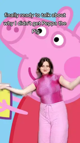 how I missed out on playing the pig in peppa the pig #nostalgia #childrenstv #British #fyp #viral #TV #2000s #90s #cartoon #cartoontok #comedy #birmingham #uk