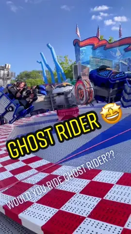 Ghost Rider (Löffelhardt) #fast #funfair #upsidedown #ride #scary #intense #carnival #kirmes #rides #europe #poll #fyp #foryoupage 
