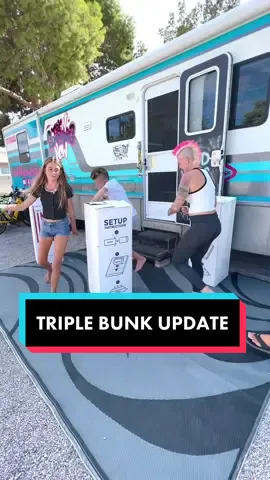 New triple bunk mattresses are in-thank you RV Mattress by Brooklyn Bedding🤩 Visit rvmattress.com/trynsomethingnew Get 20% OFF your mattress-Promo Code  trynsomethingnew  #ad #rvmattressbybb #rvmattress #rv #rvlife #rvfamily #RecycleUp 