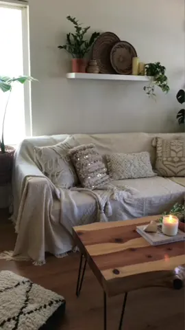 Episode 1: Living room makeover #thebefore #bohohome #apartmentdecor #makeover #livingroom #livingroomdecor #thrifted #fyp #homedecortiktok 
