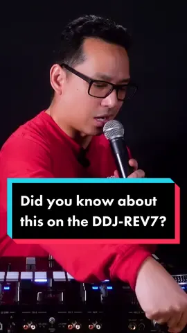 Did you know about this feature on the DDJ-REV7? #ddjrev7 #pioneerdj #microphone #djcontroller #djgear 