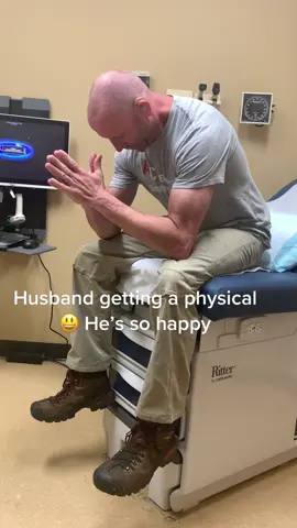 He was so happy that I came with him to ask lots of questions Lol 😆 #phyiscalafter40 #phyiscal #prostateexam #❤️myhubby #foryou #foryourpage 