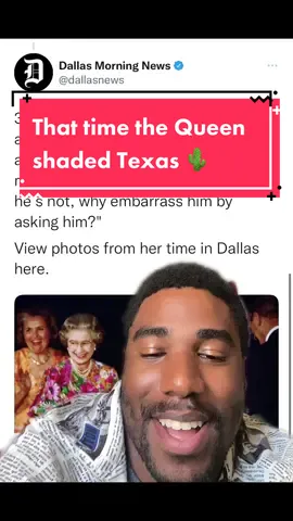 #greenscreen #texas #texasmemes #dallastexas #dallasnews #texasnews #texasmeme #queenelizabeth #queenelizabethii #ripelizabeth #popculture #popculturetrivia #theroyalfamily 