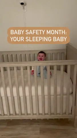 Part 2 of my safe baby sleep tips for #babysafetymonth! Watch part 1 on crib safety on my page 🤍 #safesleep #babiesoftiktok #parentsoftiktok #sidsawareness #newborn #crib #babysleep