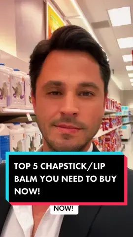 TOP 5 CHAPSTICK/LIP BALM YOU NEED TO BUY NOW! #lipbalm #chapstick #chappedlips #foryou