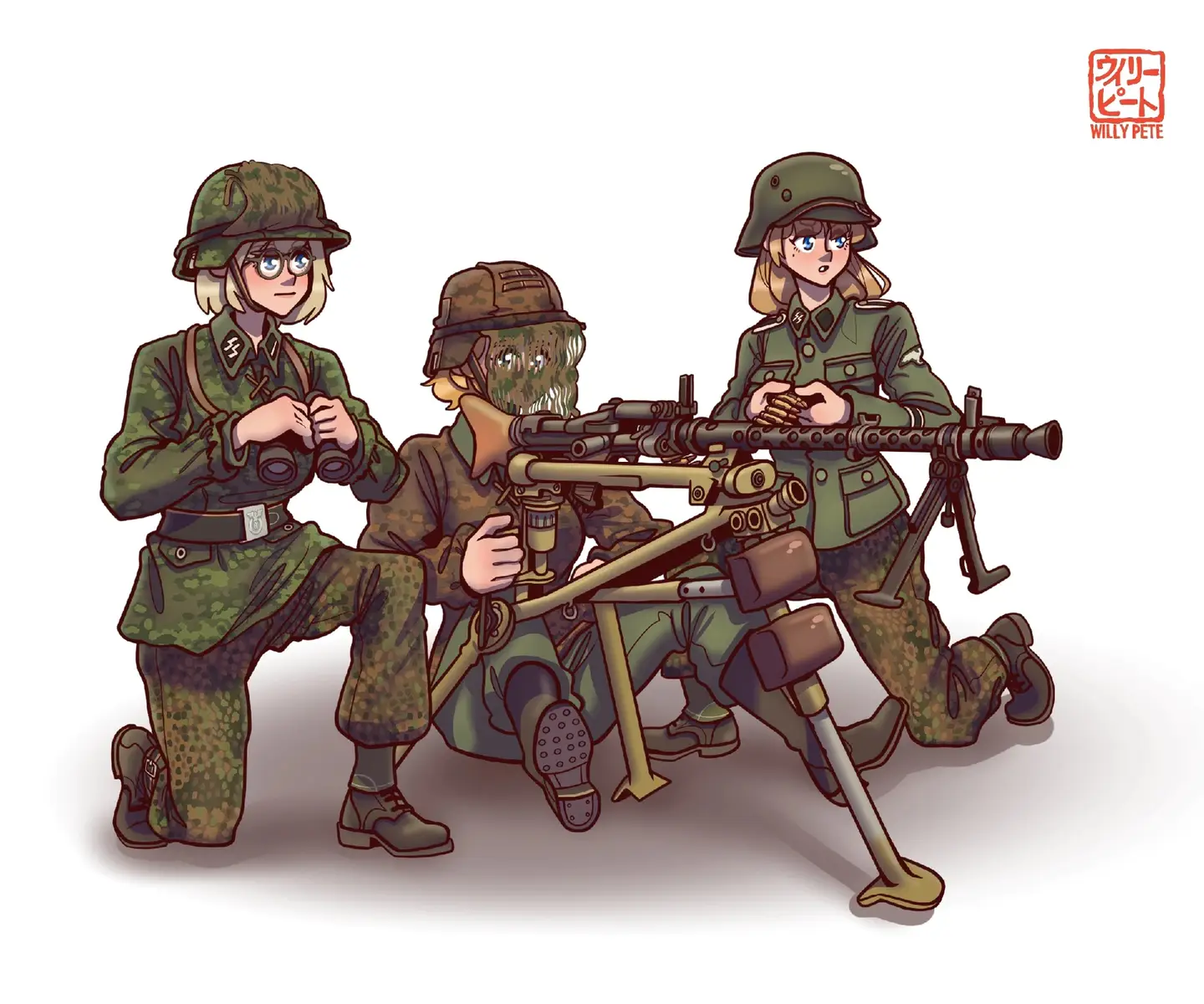 we interrupt your regularly scheduled NDF lore post to bring you this Willy Pete post. #anime #willypete #tactical #military #art #larping #warthunder #squad #hellletloose #risingstorm2vietnam #rainbowsixsiege #weeb