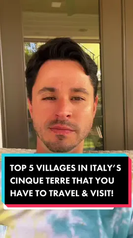 TOP 5 VILLAGES IN ITALY’S CINQUE TERRE THAT YOU HAVE TO TRAVEL & VISIT!  #cinqueterre #italy #mediterranean #travel #foryou #fypシ #greenscreen