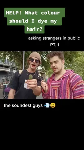asking strangers what colour I should dye my hair! #foryou #foryoupage #fyp #funny #viral #trending #comedy 