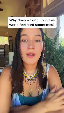 Why waking up in this world feels hard at times  #spiritualtiktok #healingtiktok 