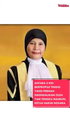 Antara kes berprofile tinggi yang pernah dikendalikan Ketua Hakim Wanita pertama di Malaysia. #fyp #fypシ #foryou #ketuahakimnegara #tengkumaimun #najibrazak #altantuya #karpalsingh #inspirasi #mingguanwanita