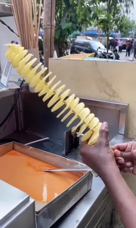 Would you try this streetfood from India? 😋🙌 #streetfood #potatospiral #FoodTok 🎥 @b4tavar 