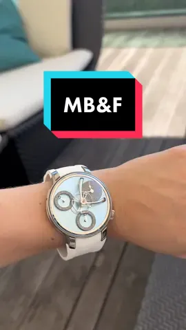How does this work: MB&F Legacy Machine Split Escapement EVO Sky Blue und Beverly Hills Edition 🤩 #mbandf #LuxuryWatches #WatchLover #wristgame 