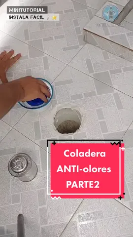 Respuesta a @angy20088 Minitutorial 2da parte INSTALA Coladera ANTI-olores ⚡️🔧 #plomeria #tutorial #baño #federalplumbing #drenaje #hazlotumismo 