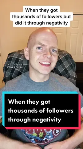 When they got thousands of followers through negativity. #BookTok #booktokcontroversialopinion #sorrynotsorry