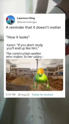 How much does a construction worker make ? #karens #karensgonewild #karensgoingwild #karensofinstagram #constructionworker #collegeisascam #educationsystem #entrepreneur #entrepreneurship #entrepreneurlife #entrepreneurquotes #entrepreneurs  #creatoreconomy #freelance #freelancer #freelancelife #contentcreator #contentcreators #contentcreatorsofinstagram #onlinebusiness #fyp #tiktok #viral
