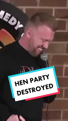 Hen party destroyed… #hotwatercomedy #standup #fyp #funny #paulsmithcomedy #uk #foryoupage #foryou #silly #hilarious