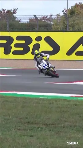 A rodeo ride for Federico Caricasulo at Magny-Cours! 🤠 These guys always know how to save it in style 💥 #FRAWorldSBK 🇫🇷 #WorldSBK #WorldSSP #Motorcycle #Motorsport #Racing #SportsOnTikTok #Motor 