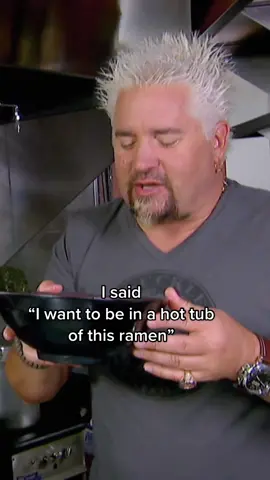 Find someone who loves you as much as Guy Fieri loves food 🍜 #guyfieri #icouldhavesaidthat #discoveryplus #dinersdriveinsanddives 