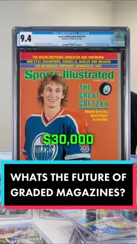 What’s your opinion on graded magazines and comics? #SportsIllustrated #GradedMagazines 