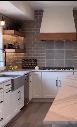 I had island envy on this project!  The 11.5 foot island alone was the same size as my whole kitchen.  This was the largest kitchen I have done in my 20 years as a designer.  So fun!  #designerstouch #kitchenislands #homeremodeling #kitcheninspo #dreamkitchenideas #kitchenremodeling #kitcheninspo 