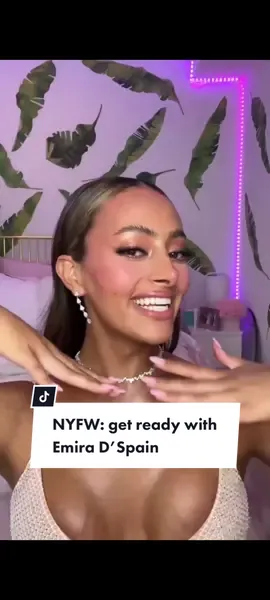A #NYFW slay 😍 @xoxoemira shows GLAMOUR her #longlastingmakeup routine for a red-carpet appearance. #makeuptutorial #grwmroutine